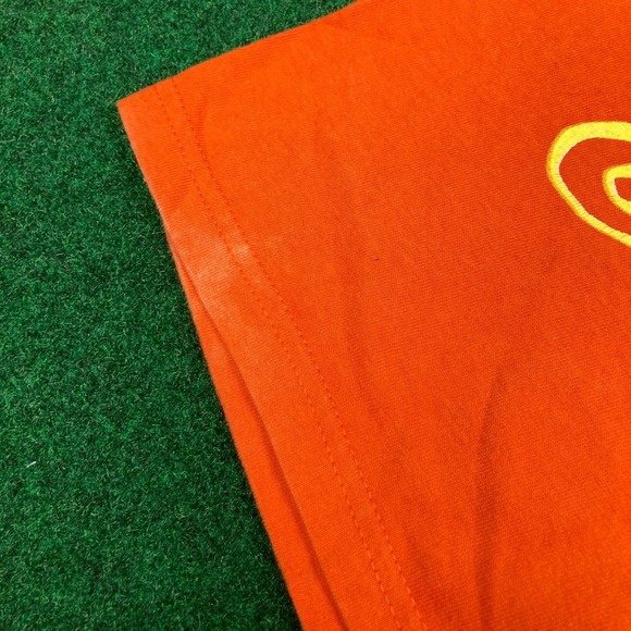 Vintage Scooby Doo Shirt Mens XL Orange Halloween Trick Or Treat Cartoon 90s Tee - Picture 6 of 16